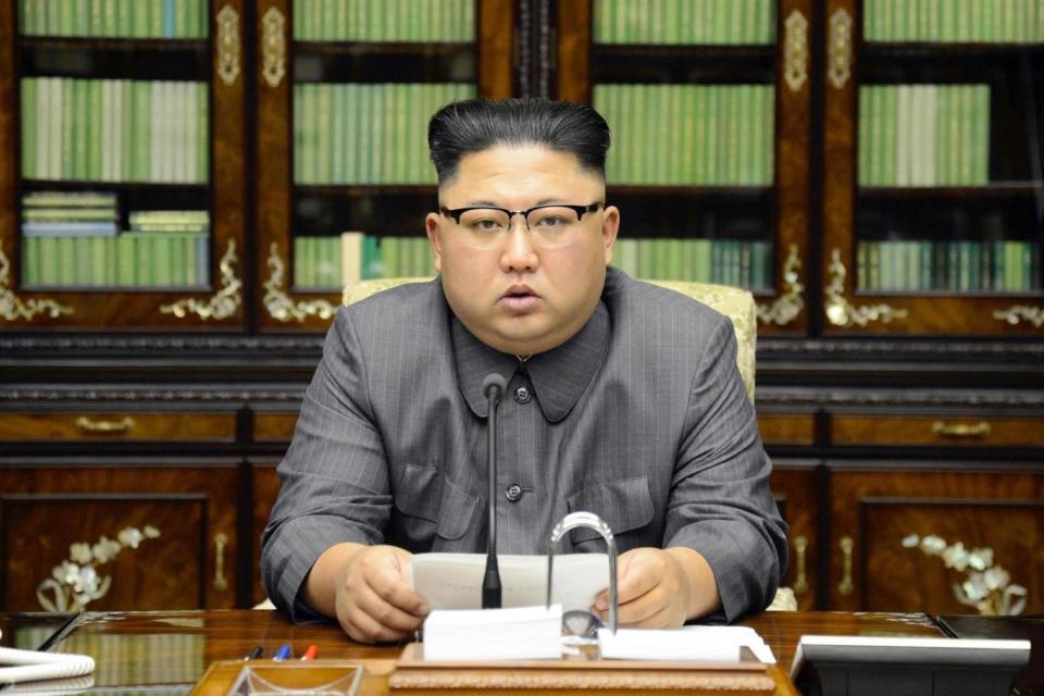 North Korean leader Kim Jong-un. (AP)