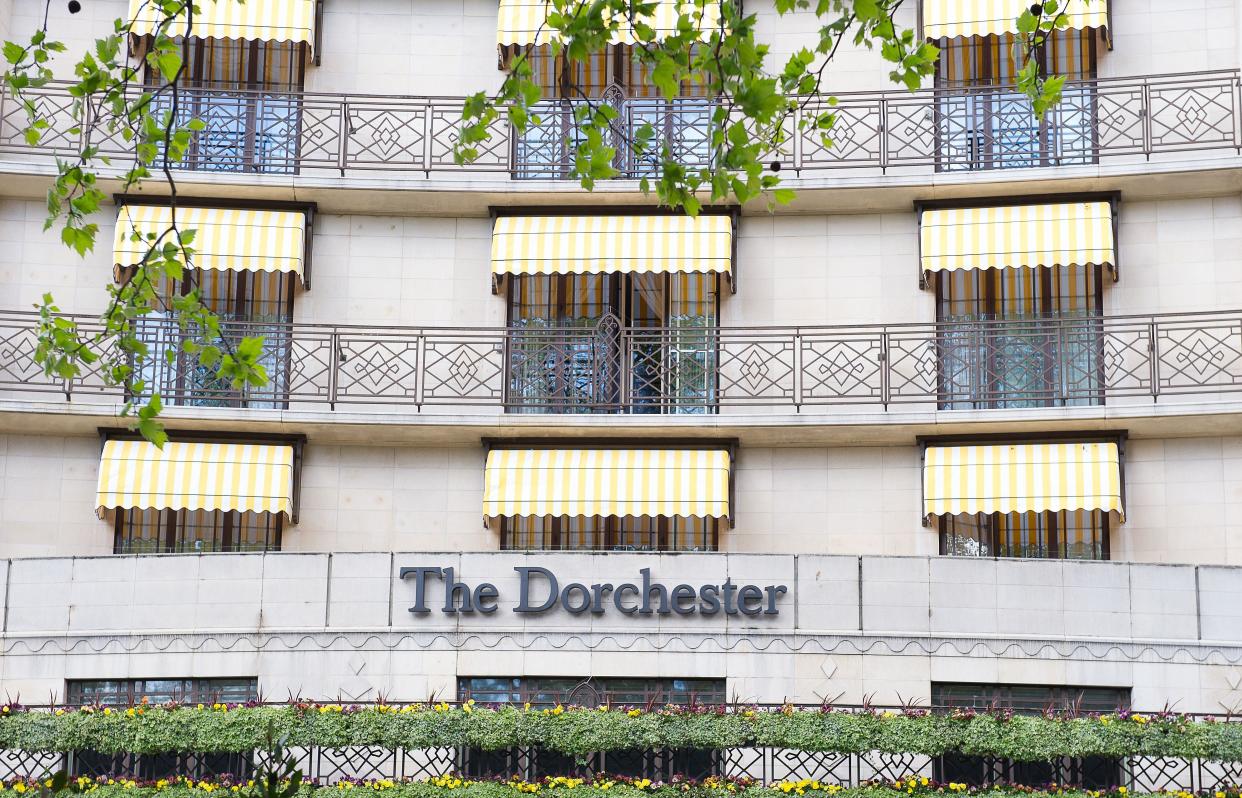 London’s Dorchester Hotel (Rex)