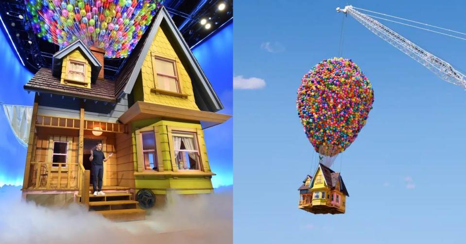 Airbnb與《天外奇蹟》聯手打造「氣球屋」提供影迷住宿體驗。圖片來源： IG@Airbnb
