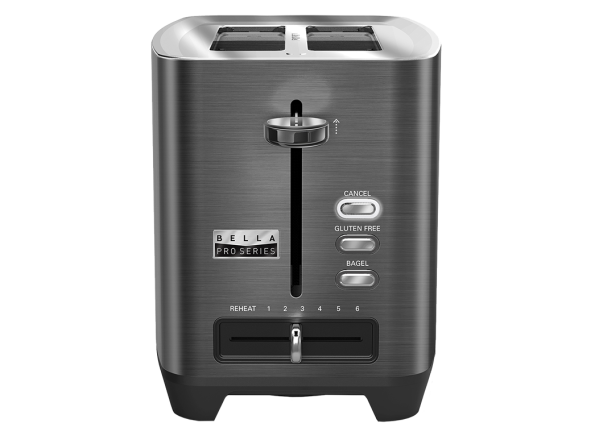 Bella - Pro Series 2-Slice Extra-Wide-Slot Toaster - Stainless Steel