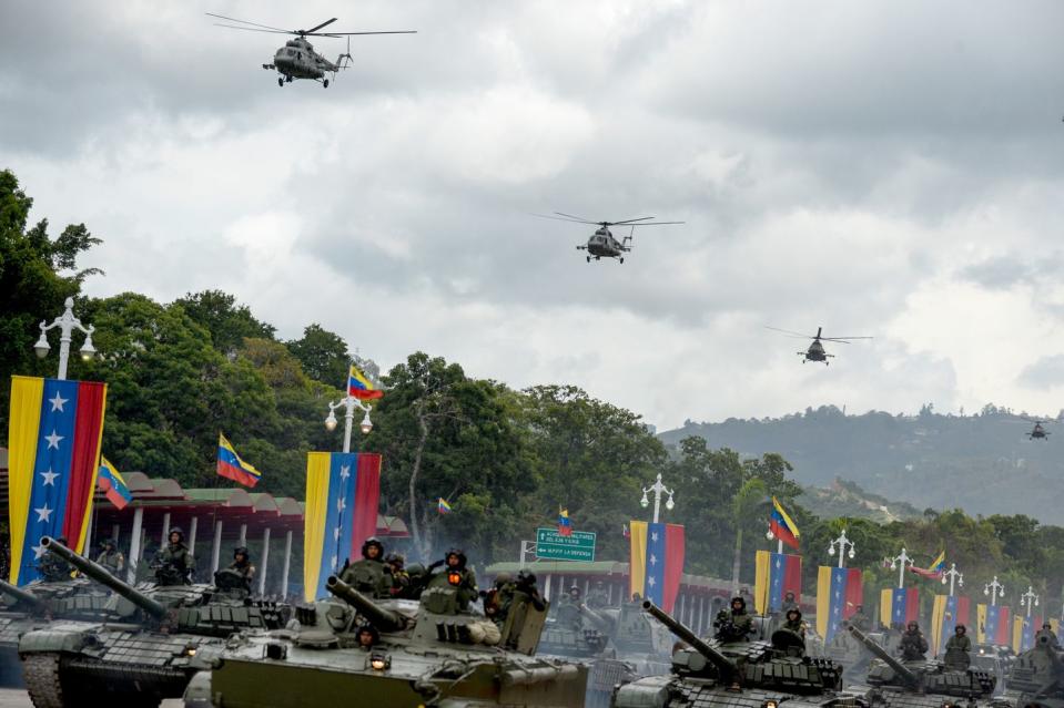 venezuela independence day parade