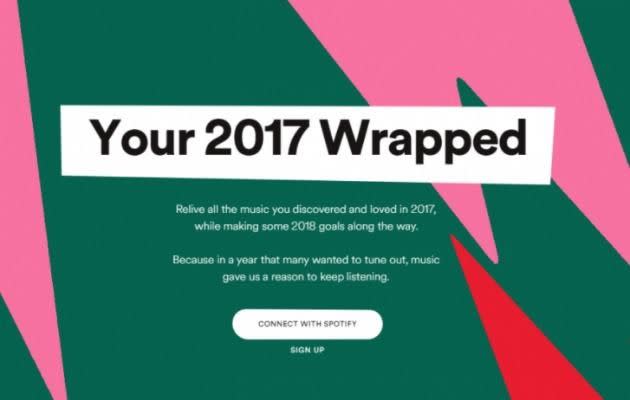 2017 Wrapped: Spotify reveals the most streamed artists, tracks, albums and genres both personalised and globally. Source: Spotify