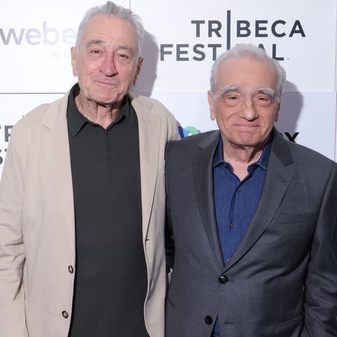 <p>Michael Loccisano/Getty</p> Robert De Niro and Martin Scorsese