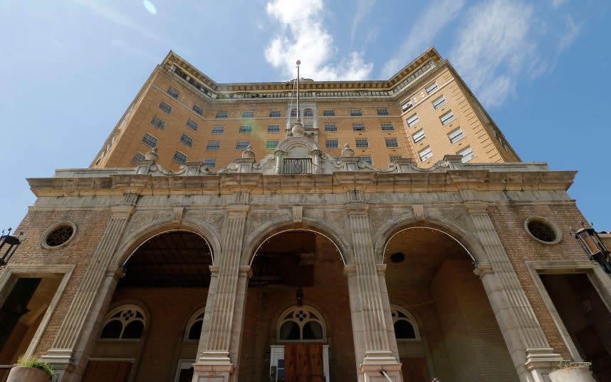 The Baker Hotel reputedly hosted glamorous Depression-era bank robbers Bonnie (Parker) and Clyde (Barrow) - 2018 MCT