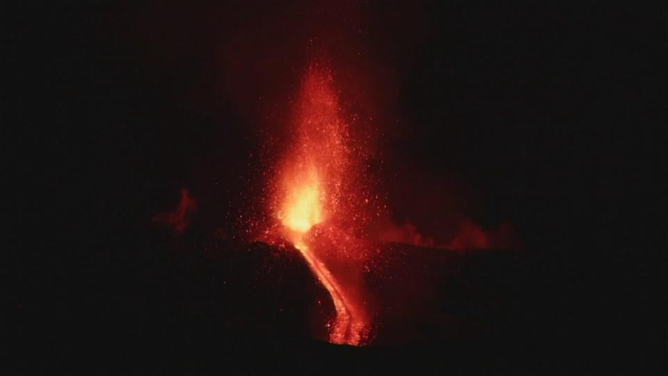 Mount Etna erupts for first time in eight months - with spectacular show of lava