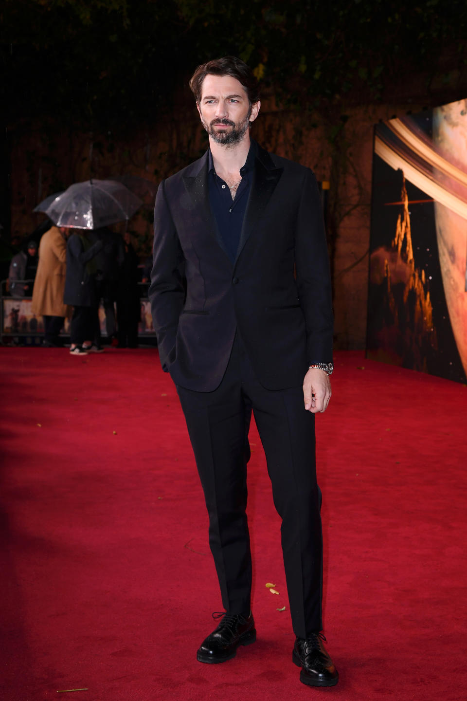 LONDON, ENGLAND - DECEMBER 07: Michiel Huisman attends the London premiere of "Rebel Moon - Part One: A Child Of Fire" at BFI IMAX Waterloo on December 07, 2023 in London, England. (Photo by Joe Maher/Getty Images)