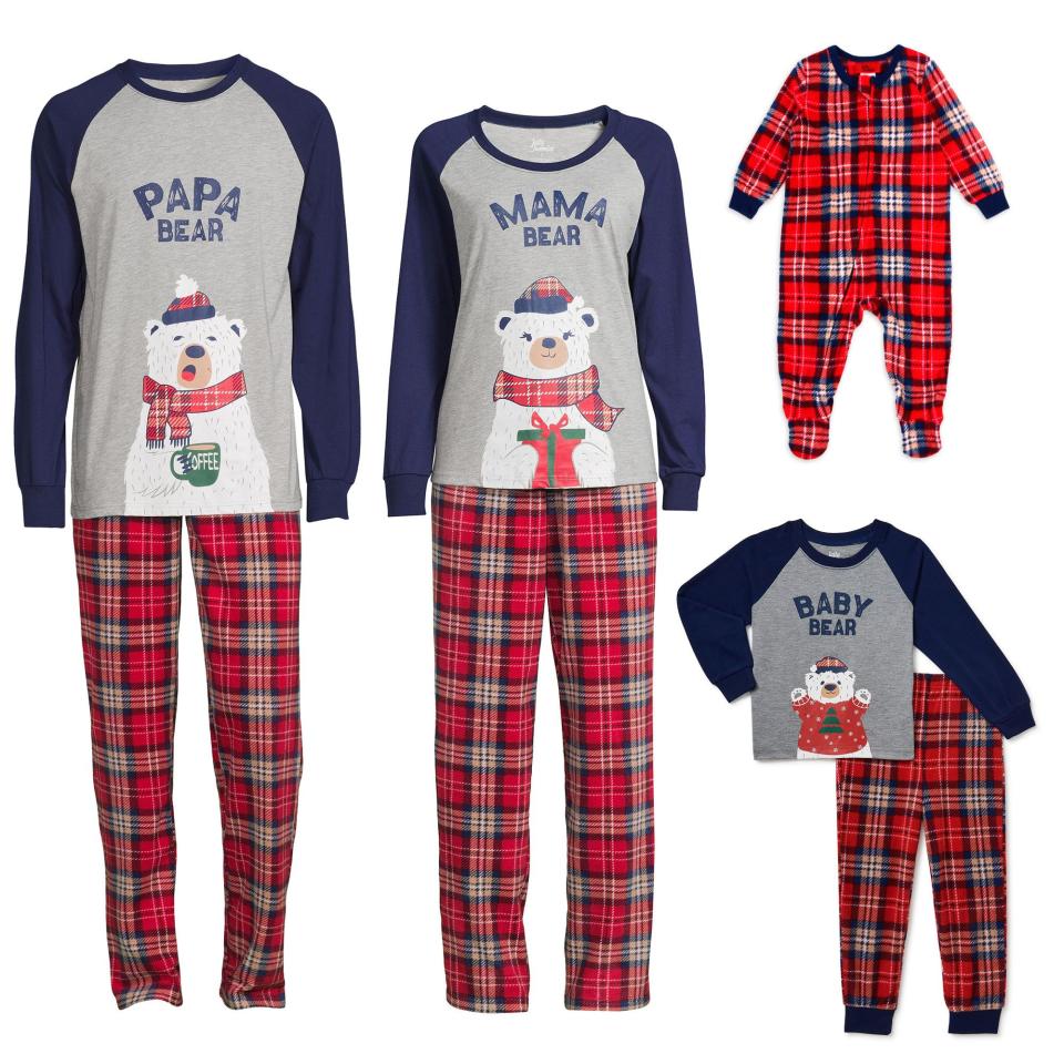 Plaid Bears Pajamas