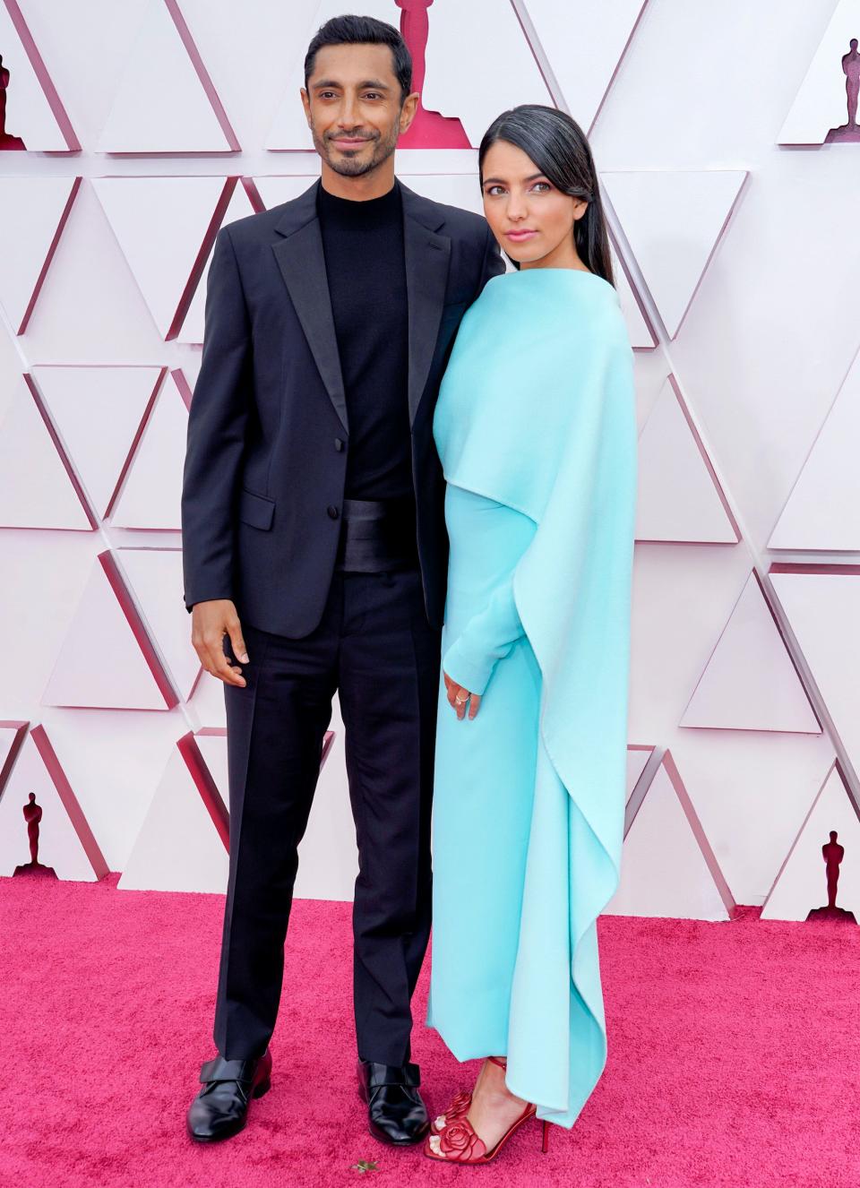 Riz Ahmed and Fatima Farheen Mirza oscars 2021