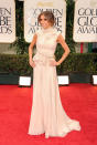 BEVERLY HILLS, CA - JANUARY 15: TV personality Giuliana Rancic arrives at the 69th Annual Golden Globe Awards held at the Beverly Hilton Hotel on January 15, 2012 in Beverly Hills, California. (Photo by Jason Merritt/Getty Images)