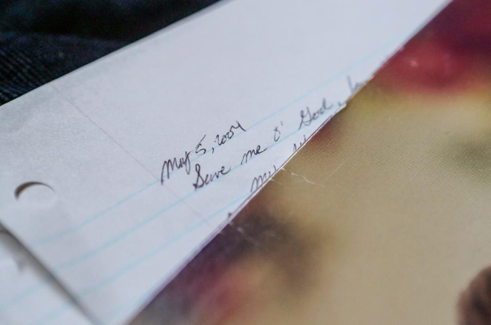 Save me O' God is the first line written on the first day of a journal kept by Rachael Denhollander.  She kept the journal that documented the affects of the abuse at the hands of USA Gymnastics doctor Larry Nassar.  Denhollander turned the journal over to prosecutors and was one of the key pieces of evidence in the trial.
August 2019
