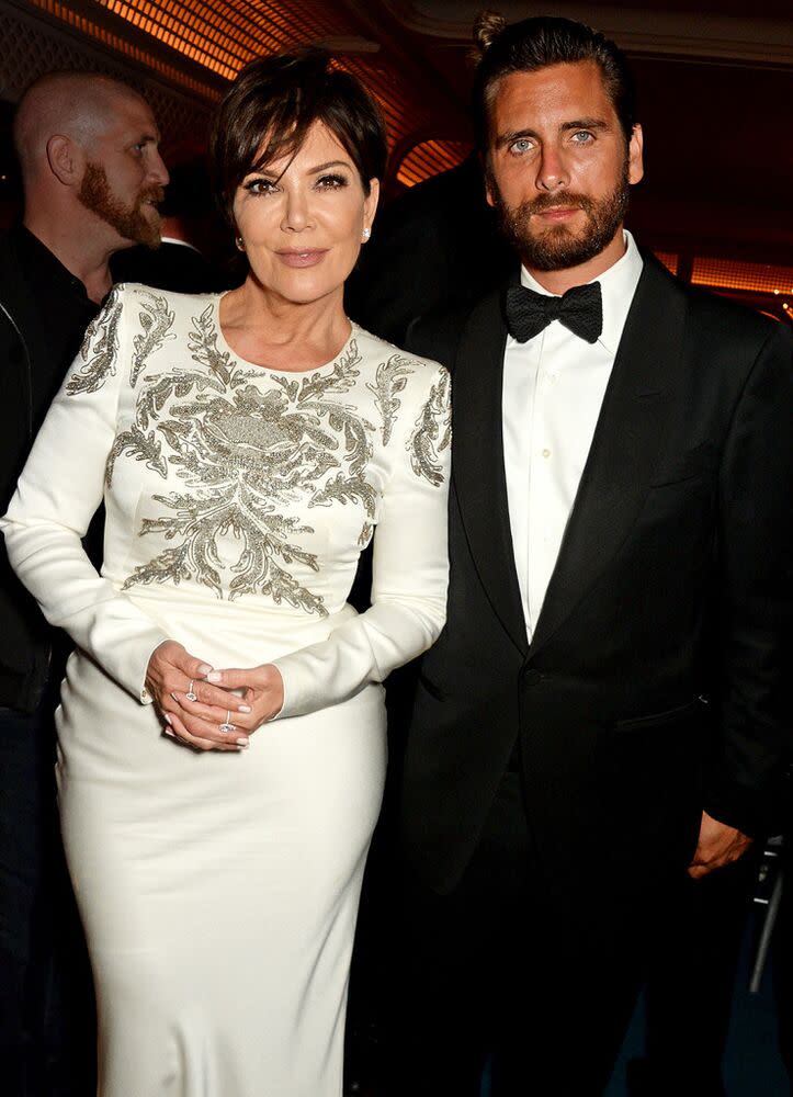 Kris Jenner and Scott Disick | Dave Benett/Getty