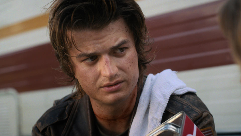 Joe Keery as Steve Harrington in Stranger Things Season 4