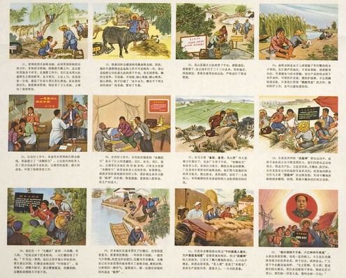 <span class="caption">China's campaign from the 1950s to eradicate schistosomiasis, or 'snail fever', has been lauded ever since. </span> <span class="attribution"><a class="link " href="https://www.nlm.nih.gov/hmd/chineseposters/public.html" rel="nofollow noopener" target="_blank" data-ylk="slk:US National Library of Medicine;elm:context_link;itc:0;sec:content-canvas">US National Library of Medicine</a></span>
