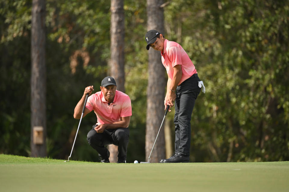 This was Team Woods' third consecutive year at the PNC Championship. (Ben Jared / PGA TOUR)