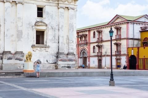 Colonial architecture in Leon - Credit: MATTHEW MICAH WRIGHT