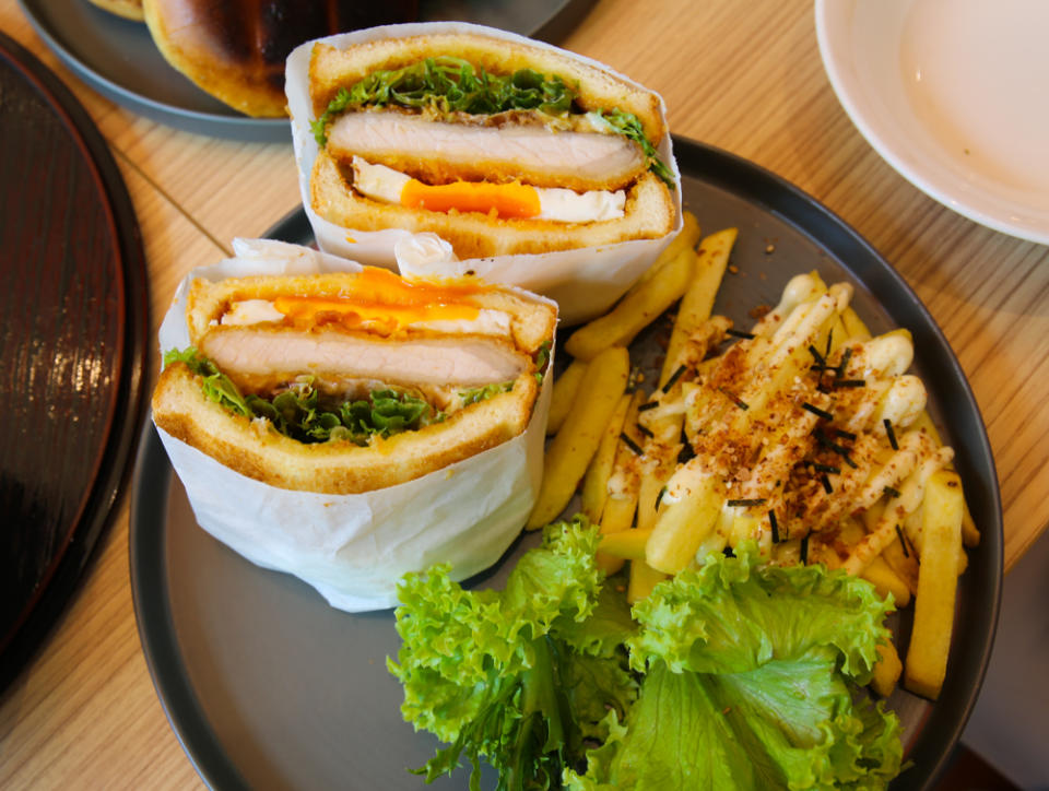 image of tamago-en's pork cutlet sando