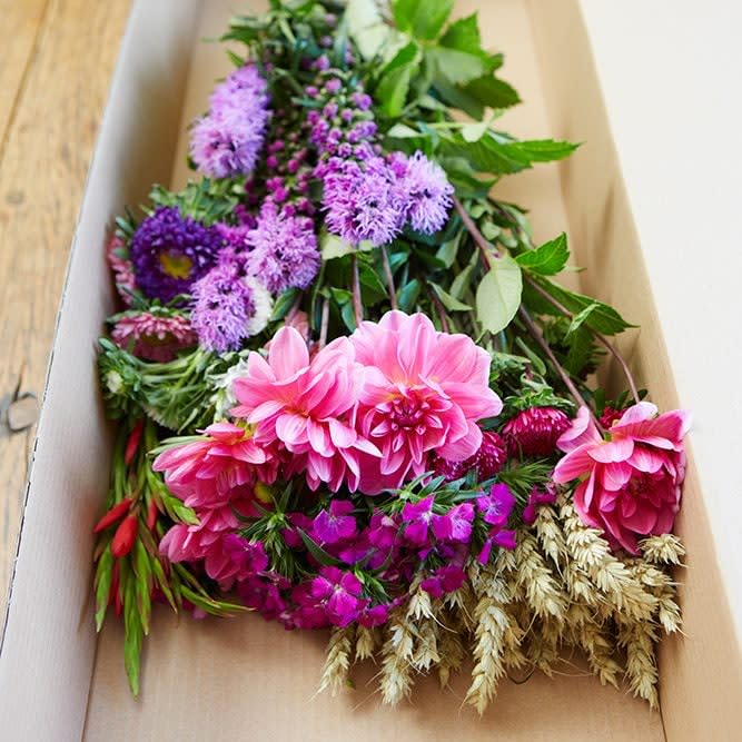 Box-cut British flowers, £39, Great British Florist 