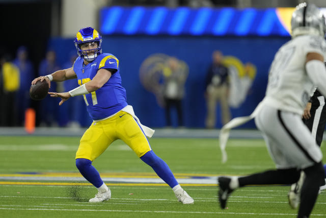 Baker Mayfield back to work with Rams after big debut win