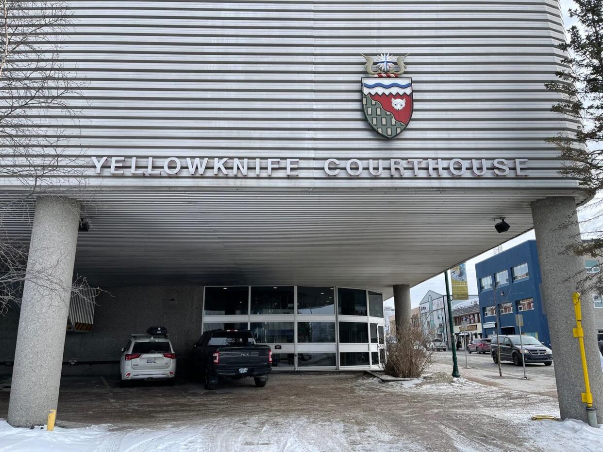 Kelly Ovayuak pled guilty to aggravated assault and breaching a no-contact order stemming from a 2022 incident in Inuvik, N.W.T. (Robert Holden / CBC - image credit)