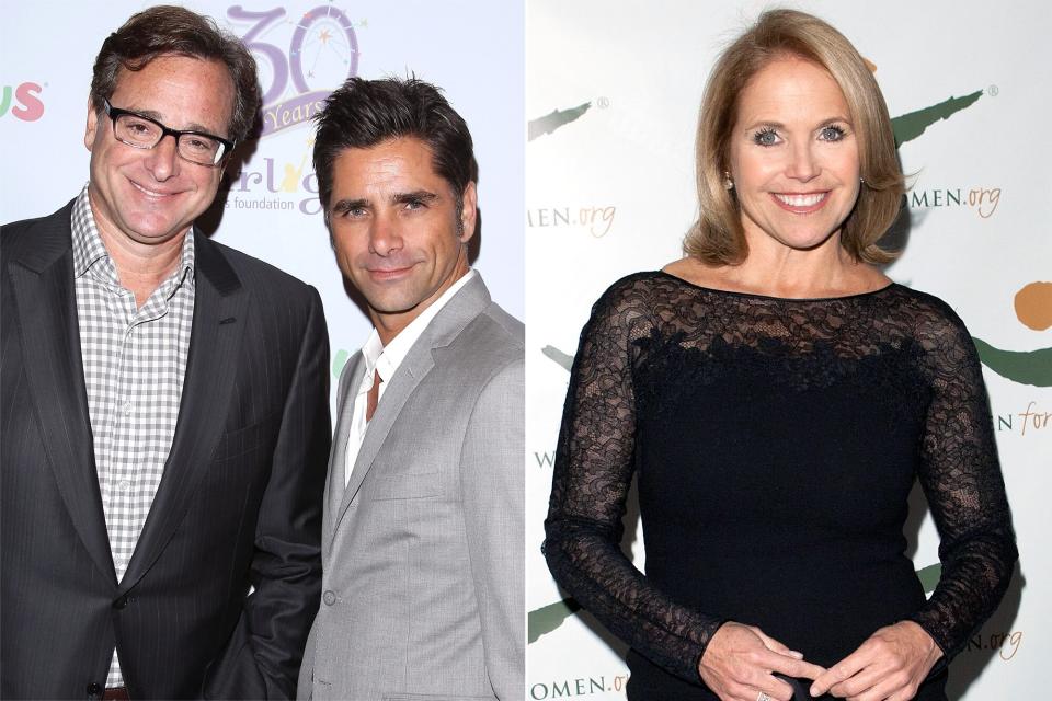 Bob Saget John Stamos, Katie Couric