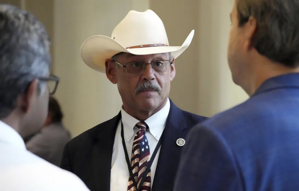 Mark Finchem, Republican nominee for Arizona secretary of state.