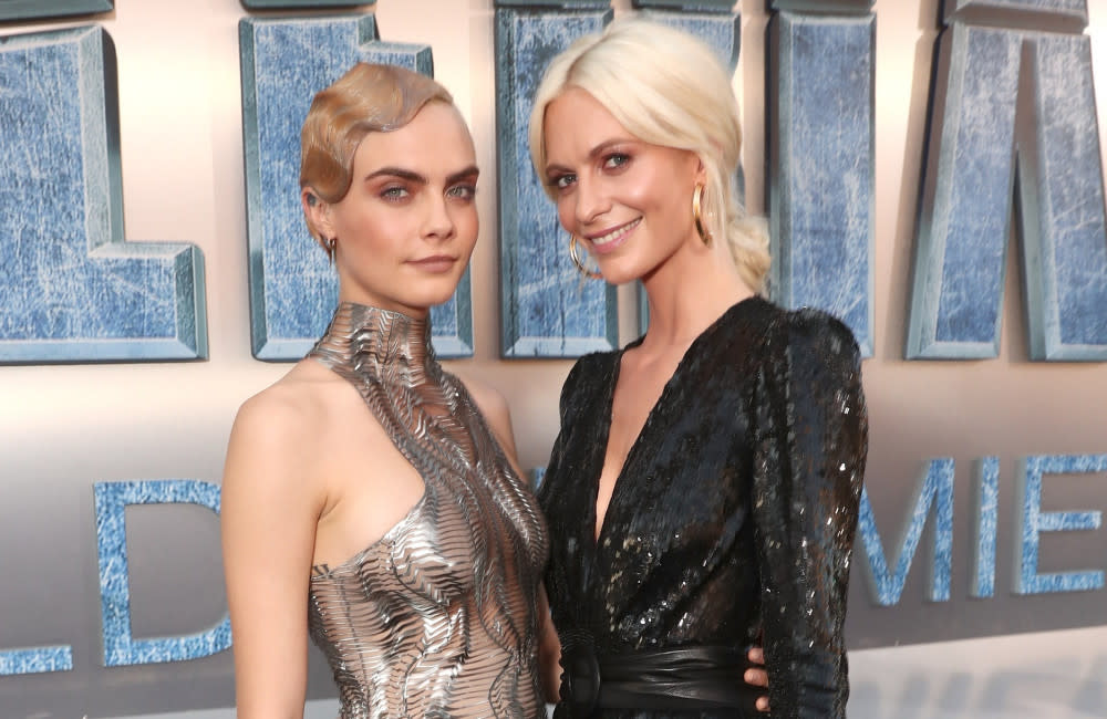 Poppy Delevingne once borrowed her sister Cara's knickers credit:Bang Showbiz