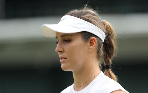 Laura Robson looks on - Credit:  Heathcliff O'Malley