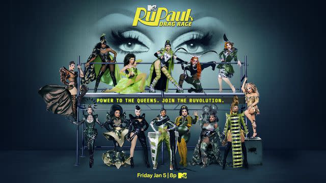 <p>MTV</p> 'RuPaul's Drag Race' season 16 cast