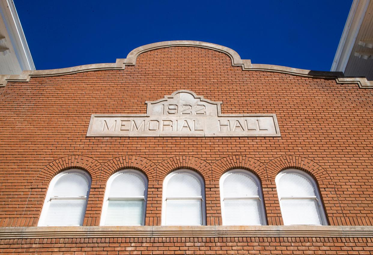 Exterior of the Phoenix Indian School Memorial Hall, Tuesday, February 19, 2019.