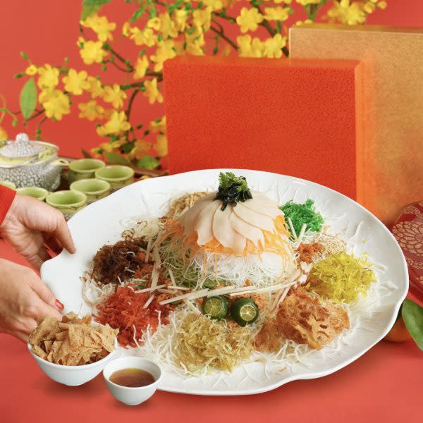 yusheng delivery - lotus vegetarian