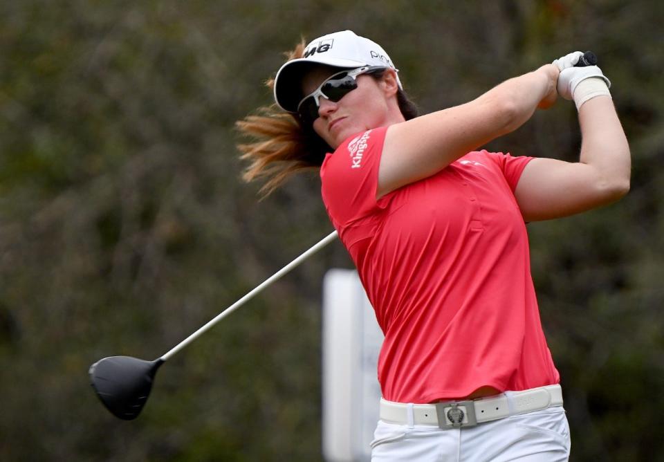 Ireland's Leona Maguire won the LPGA Drive On Championship at Crown Colony Golf & Country Club in Fort Myers on Saturday, Feb. 5, 2022. Maguire finished at 18 under to win her first LPGA Tour event by four strokes.