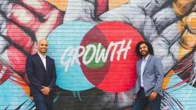 HelpPays co-founders Shamari Benton, CEO (left) and Emmanuel Aubrey, CTO (right).