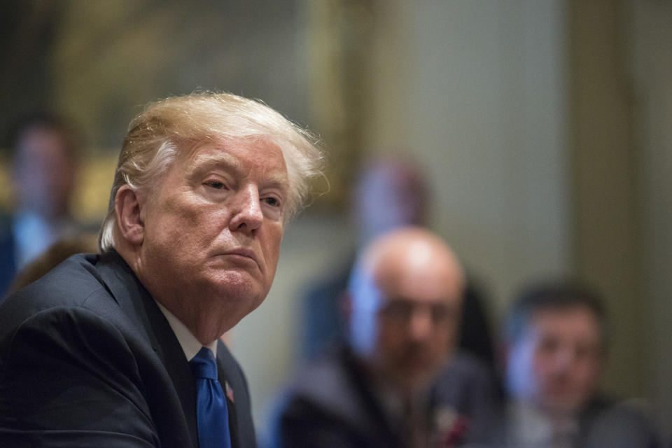 President Donald Trump's retreat on gun control wasn't a surprise. (Photo: Bloomberg via Getty Images)