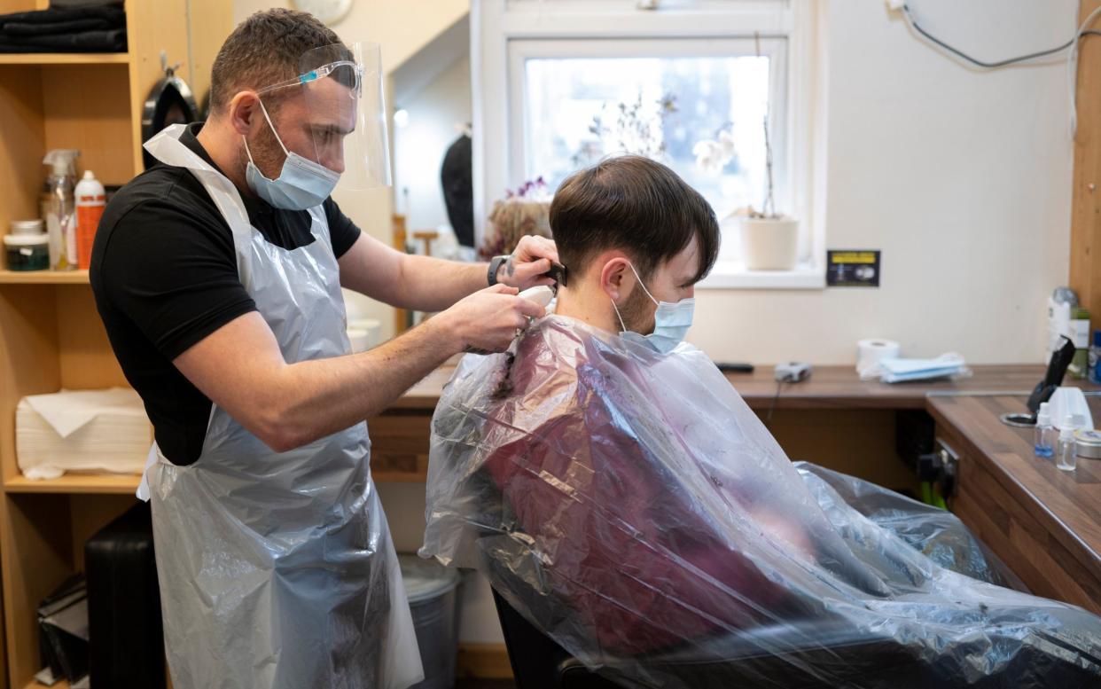 Many hairdressers have reported they are solidly booked for the first month after reopening -  Matthew Horwood/ Getty Images Europe