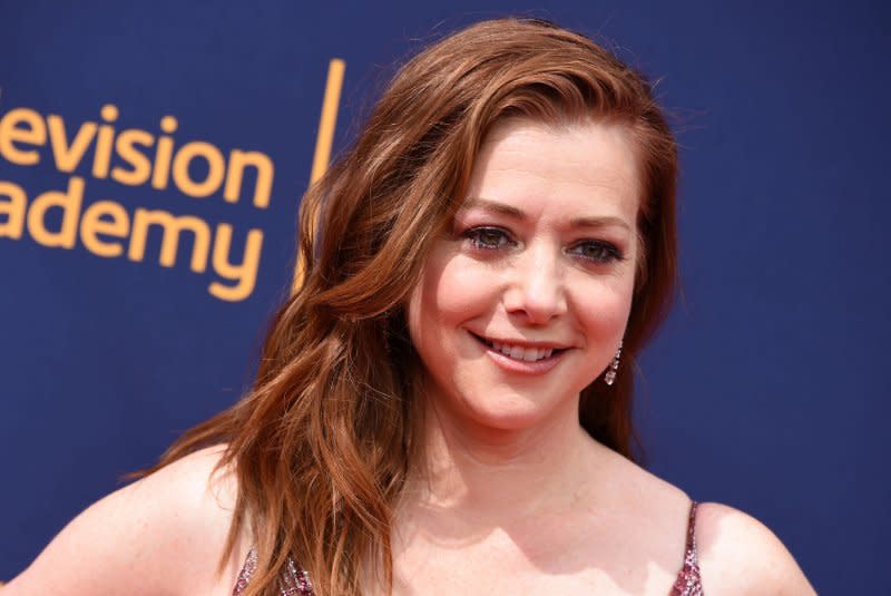 Alyson Hannigan will compete in "Dancing with the Stars" Season 32. File Photo by Gregg DeGuire/UPI