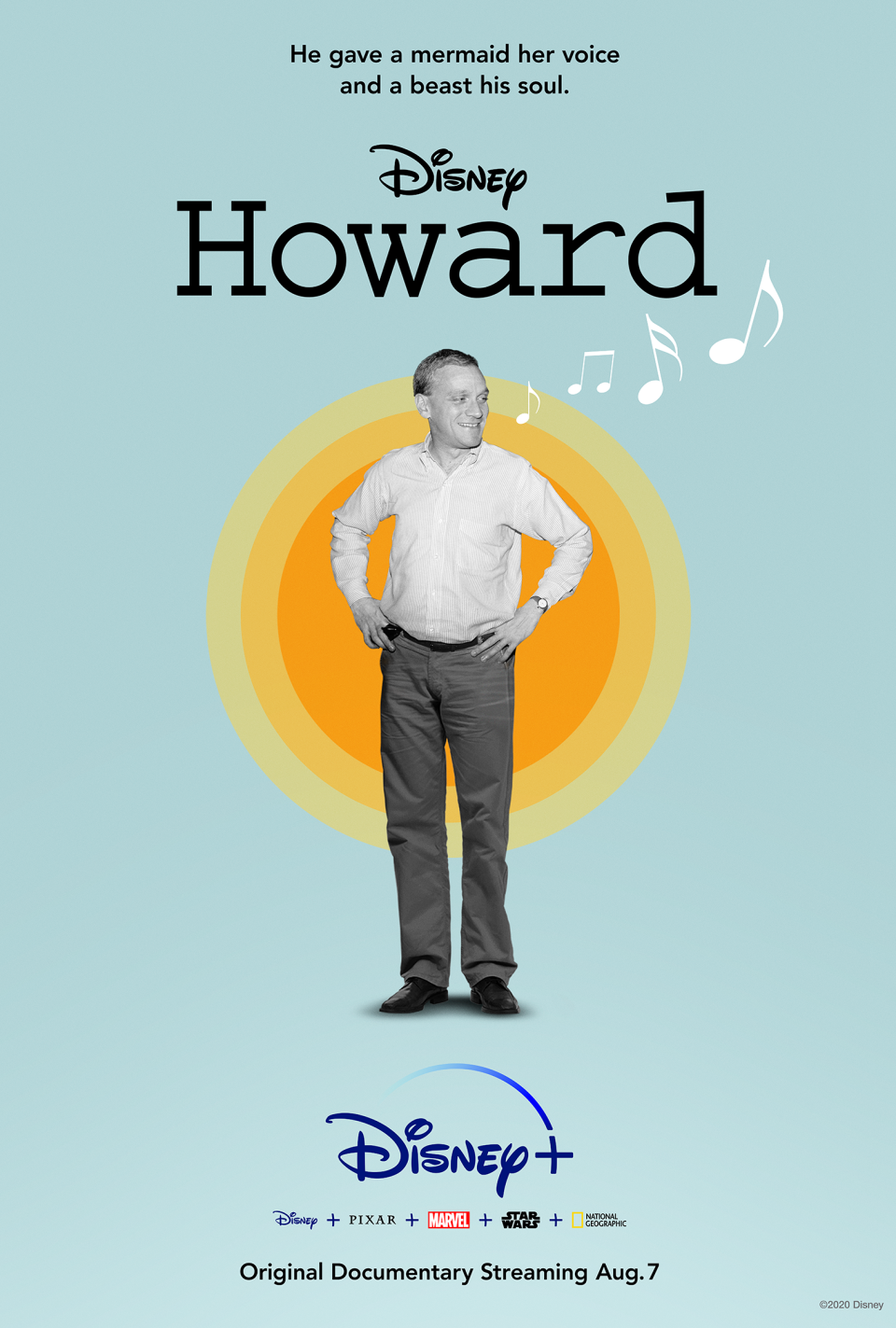 Key art for Howard, a new documentary about Howard Ashman coming to Disney+. (Disney)