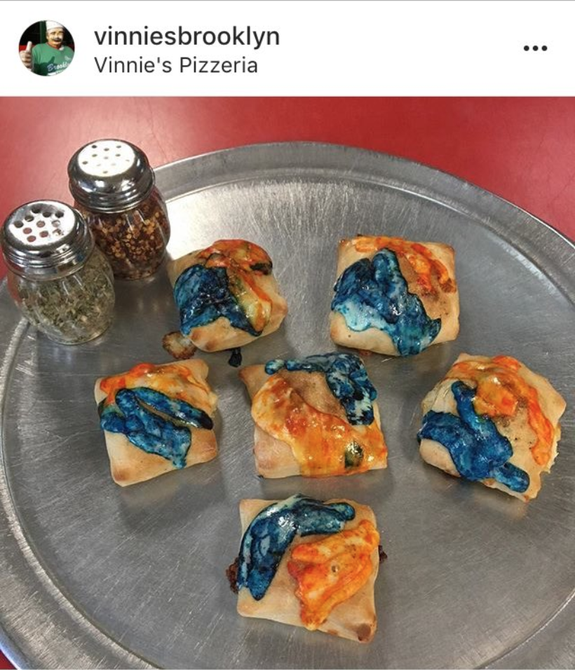 According to Vinnie's, Instagram removed the image, but don't fret, we got a screengrab for you.