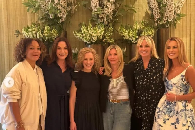 Fans were loving the snaps of the gals pals -Credit:Amanda Holden Instagram