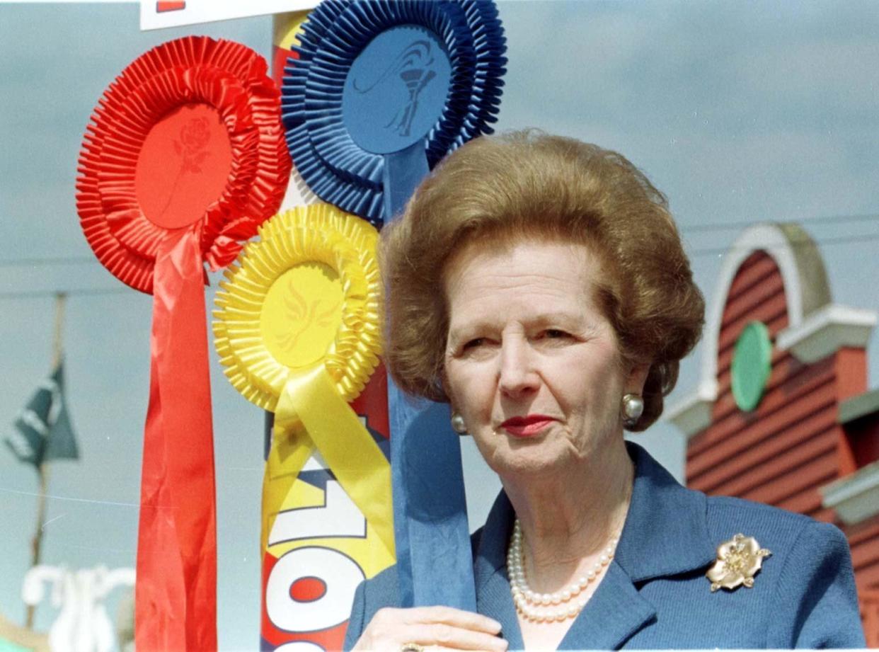 Baroness Thatcher (Photo OWEN HUMPHREYS/PA) 