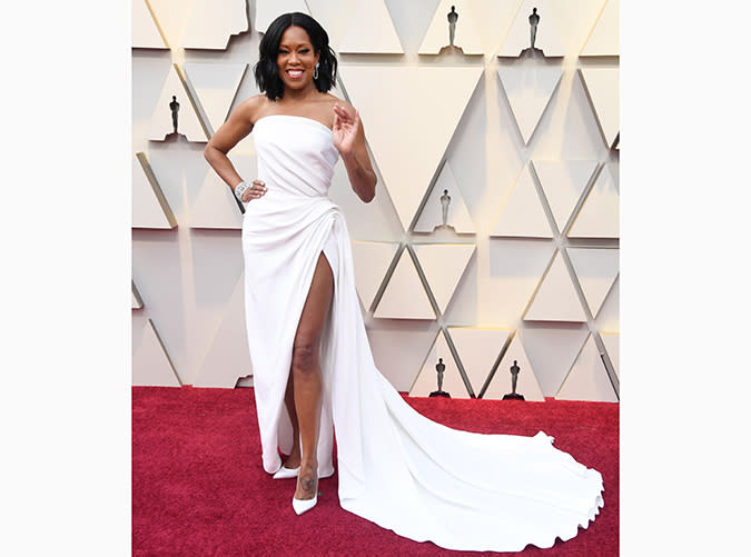 40. Regina King in Oscar de la Renta (2019)