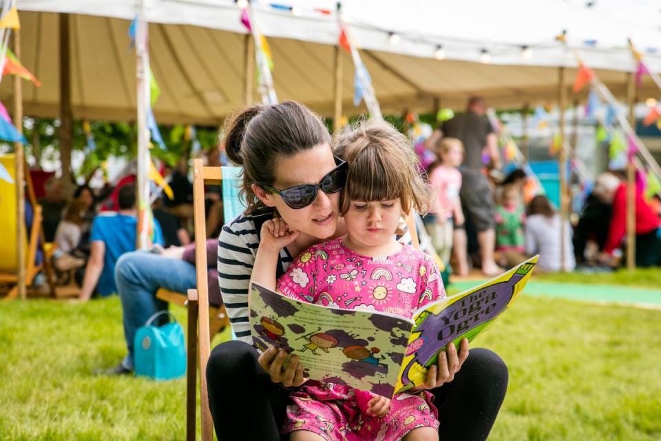 The festival’s programme features a range of events for children and young people (Hay Festival `)