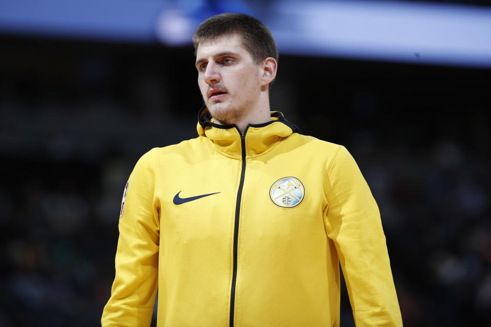 Nikola Jokic has played three seasons with the Nuggets. (AP)