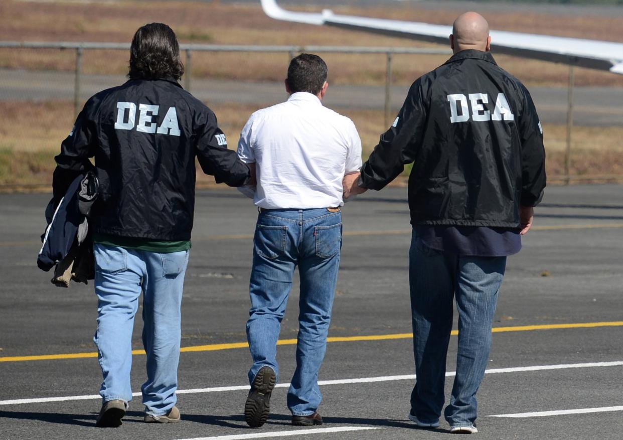 Drug Enforcement Agency Agents DEA Arrest