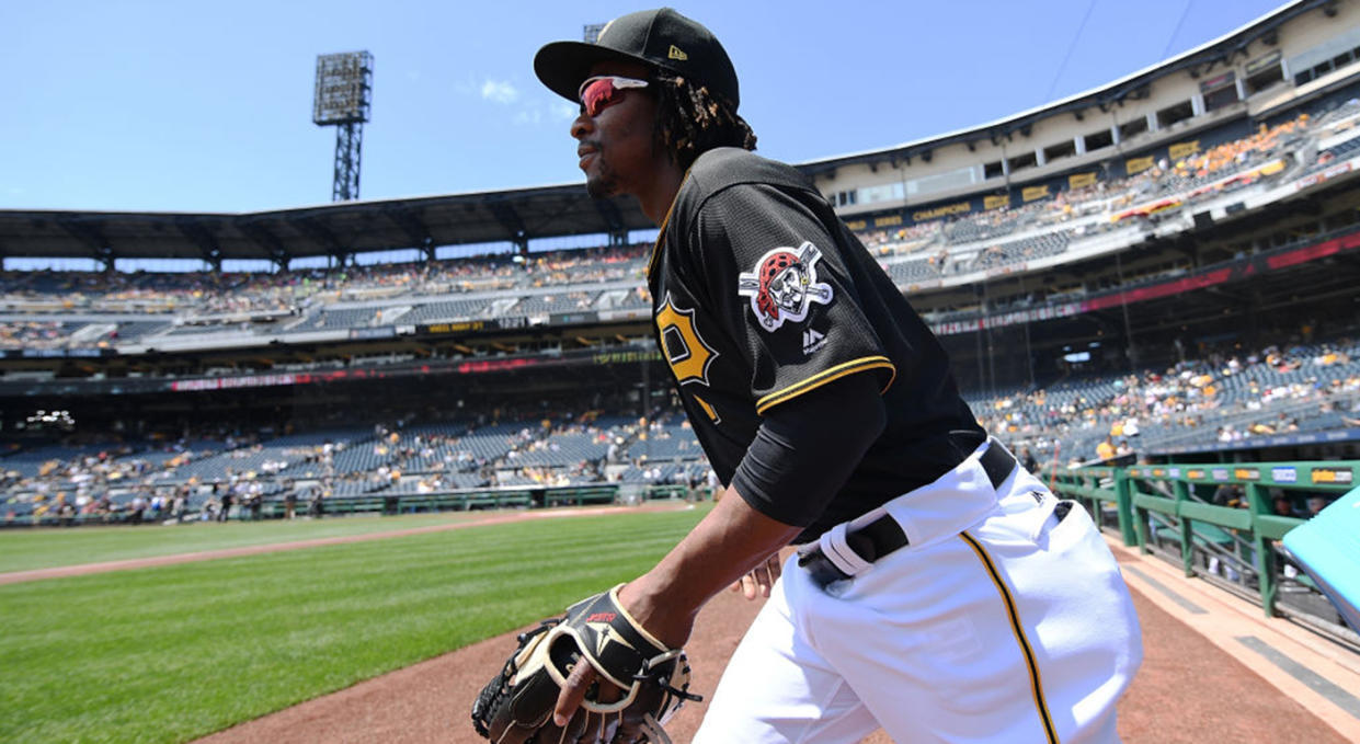 Gift Ngoepe is a nice little pickup for the Toronto Blue Jays, but it wouldn’t be fair to expect a big impact. (Photo by Justin Berl/Getty Images)