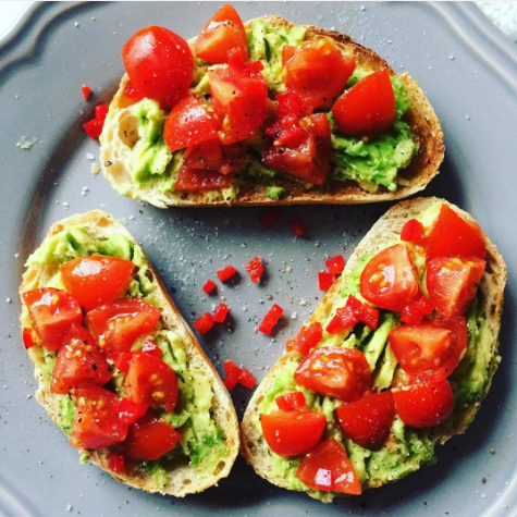 La tartine à l’avocat