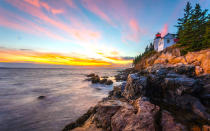 <p>Today, the Bass Harbor Head Lighthouse is a private residence for the local Coast Guard member and his or her family. You can still get relatively close to the structure by following a set of wooden steps that bring you down to a nearby granite boulder. The spot offers a perfect view of the harbor and lighthouse.</p>