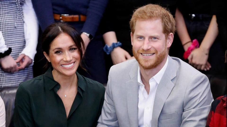 The Duke and Duchess of Sussex were in Canada while the rest of the royal family celebrated the holiday in England.