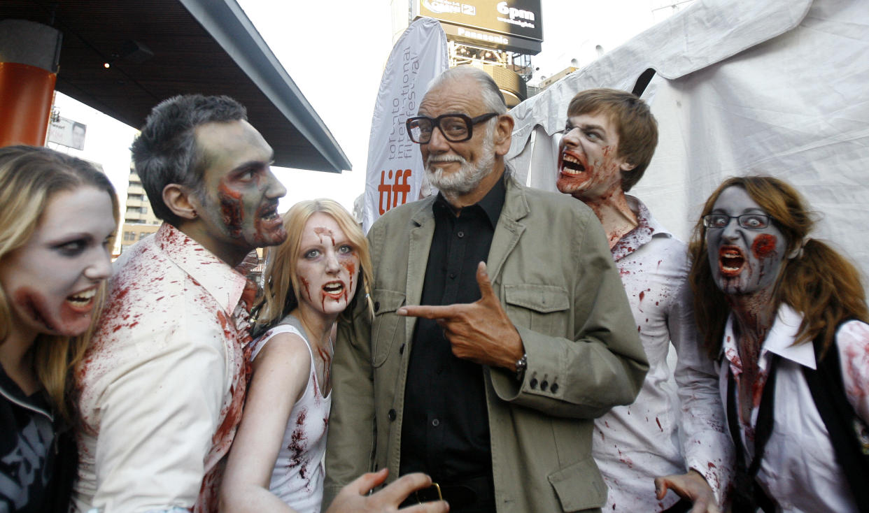 George A. Romero y sus fans en el Festival de cine de Toronto en 2009