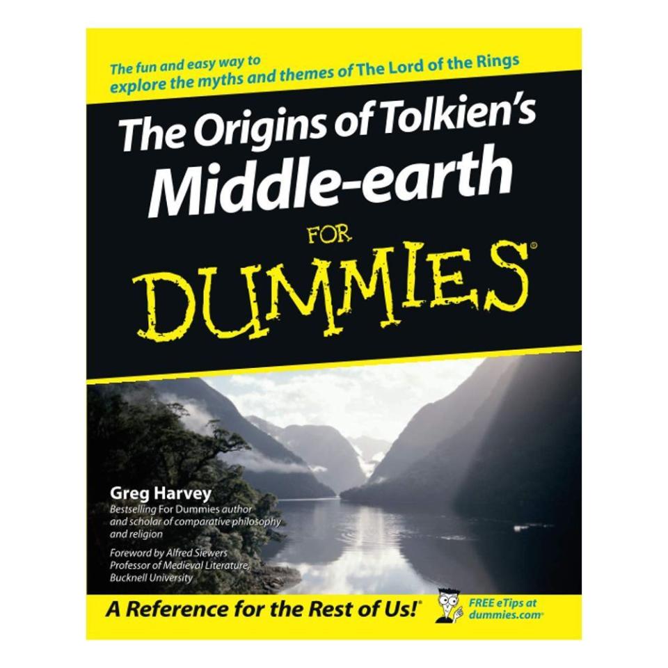 13) <i>The Origins of Tolkien's Middle-earth For Dummies</i> by Greg Harvey