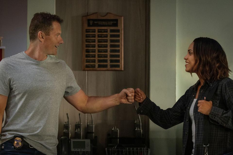 James Badge Dale and Monica Raymund star in Wilmington-shot Starz series "Hightown."